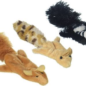 Ethical Pets 2680 Skinneeez Forest Creatures For Cats, Pack of 3